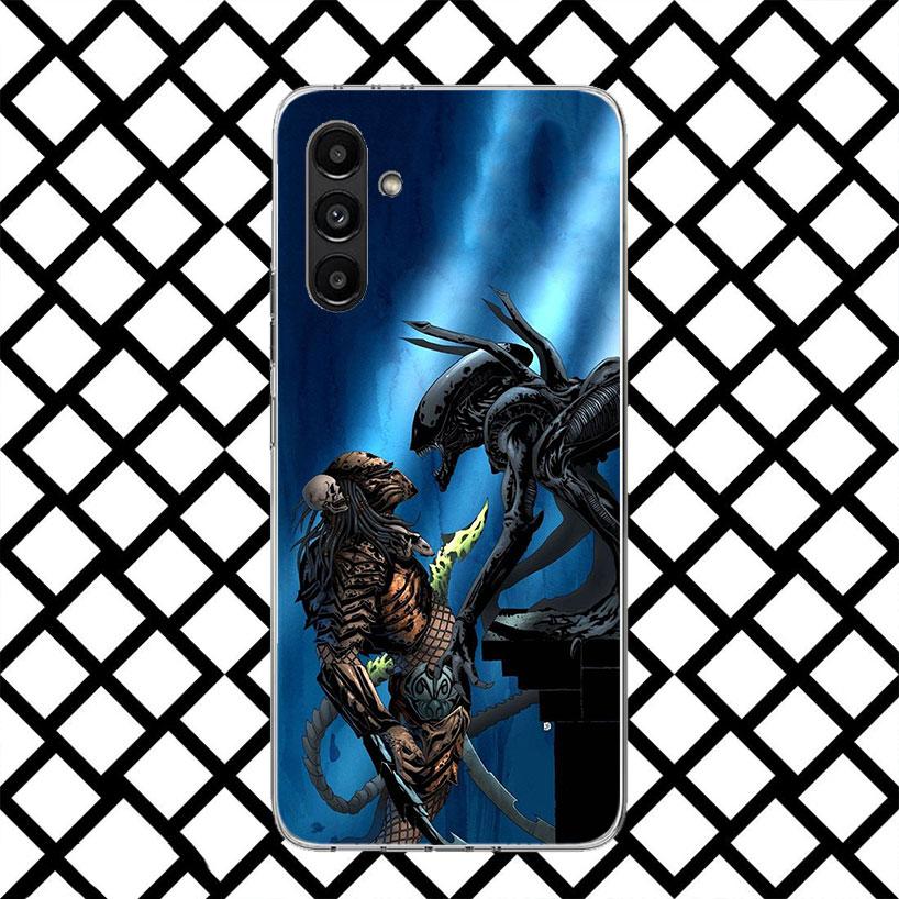 A-Alien Vs Predator Handyhülle für Samsung Galaxy A17 A37 A57 A16 A26 A36 A56 A15 A25 A35 A55 A14 A24 A34 A54 A13 A23 A33 A53 Ga