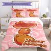 Plants Vs. Zombies Customized Name Bed Sheet Set Suitable for Study Room Breathable Duvet Cover Home Decor Birthday Christmas Gift Idea