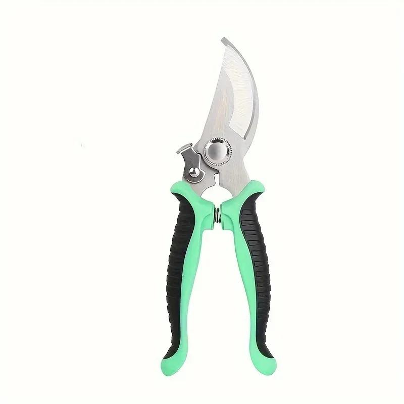 Stainless Steel Professional Gardening Shears, Pruning Branches, Fruit Trees, Flowers, Household Garden Grass Utensils