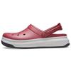 Band Full Force Thick Sole Sandals Red White 206122-6RU