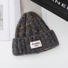 Hat Women's Autumn and Winter New Versatile Wool Hat Warm Ear Protection Windproof Knitted Hat Cold Hat