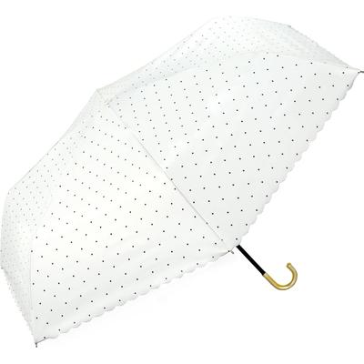Mini Sun Umbrella with Blackout Dot Flower Point Light UV Heat Suitable for Rain or Folding 55cm Perfect for and Stylish and Cute for Product [2025]