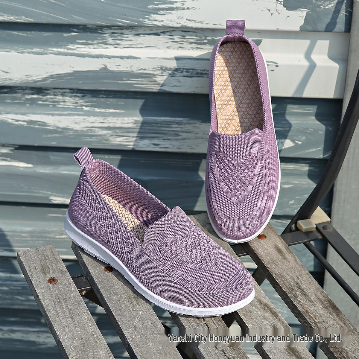 Women s Plus Size Slip-On Casual Shoes - SpringSummer Old Beijing Style 43 1147₽