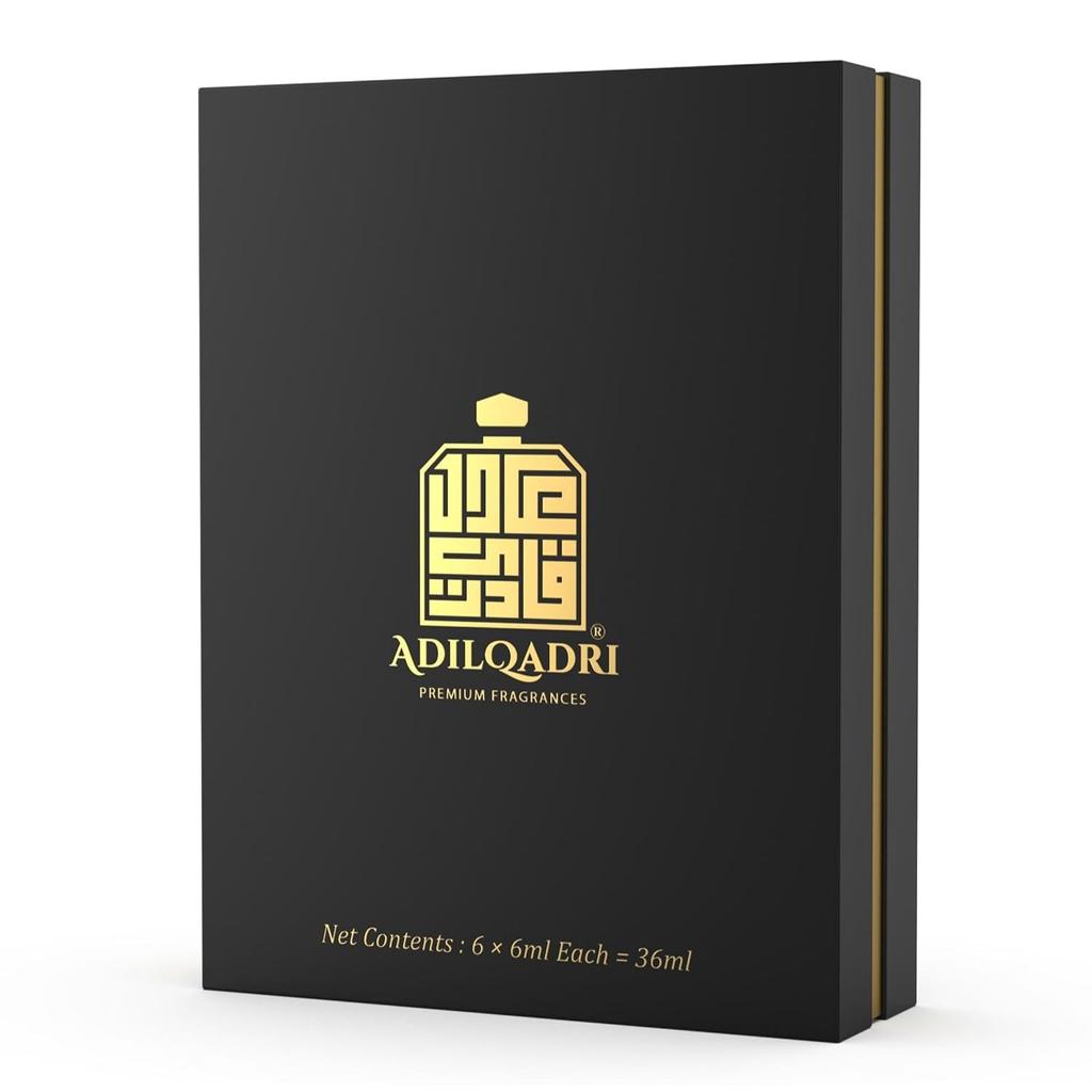 Verschiedene luxuriöse, alkoholfreie, lang anhaltende Roll-On-Attar-Parfüm-Geschenksets für Unisex (Jeweils 5,5 ml)