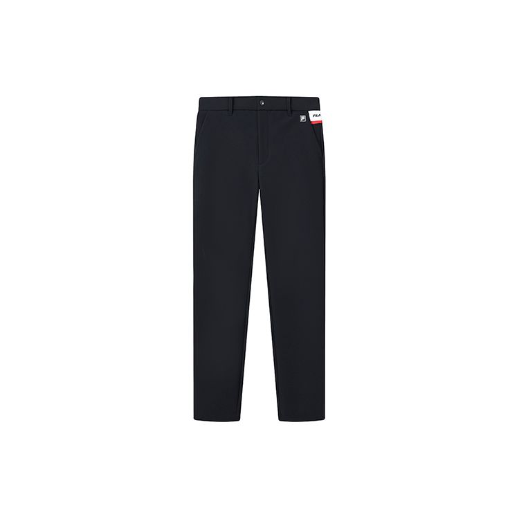 FILA Athletics Однотонные прямые тканые повседневные брюки Мужские брюки Легендарно-синий A11M215813F-NV L