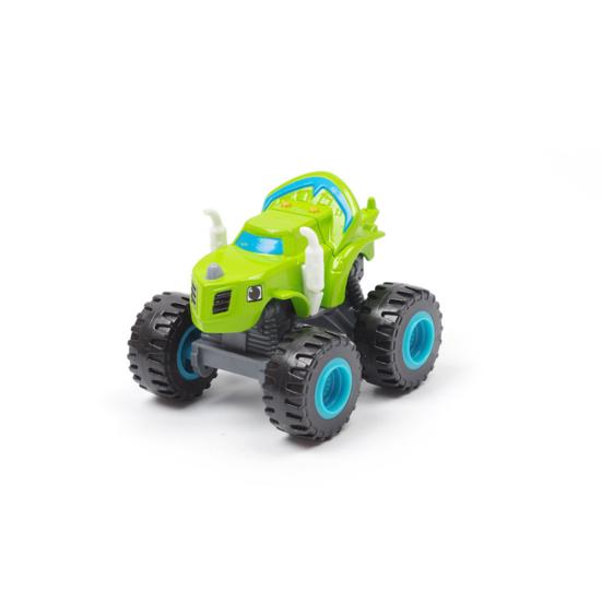 

1 шт. литая машинка Blaze Monster Machines, инерционная гоночная машина, транспортное средство, игрушка, детский подарок светло-зеленый