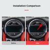 Car Central Control Decorative Sticker Frame For Mini Cooper JCW F54 F55 F56 F57 F60 Countryman Clubman Interior Accessories