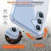 For Realme C65 C 65 RMX3910 Soft Rubber Gel Jelly Case Transparent Military Grade Anti-Scratch Resistant Back Cover Skin