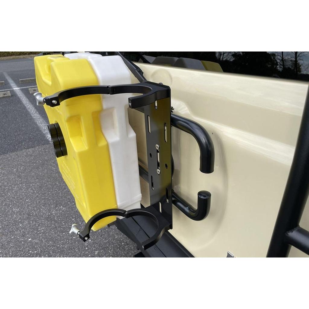 Neoplot Rotopax Rollpax Mounting Plate Black for Jimny JB64W JB74W NPRX-M4