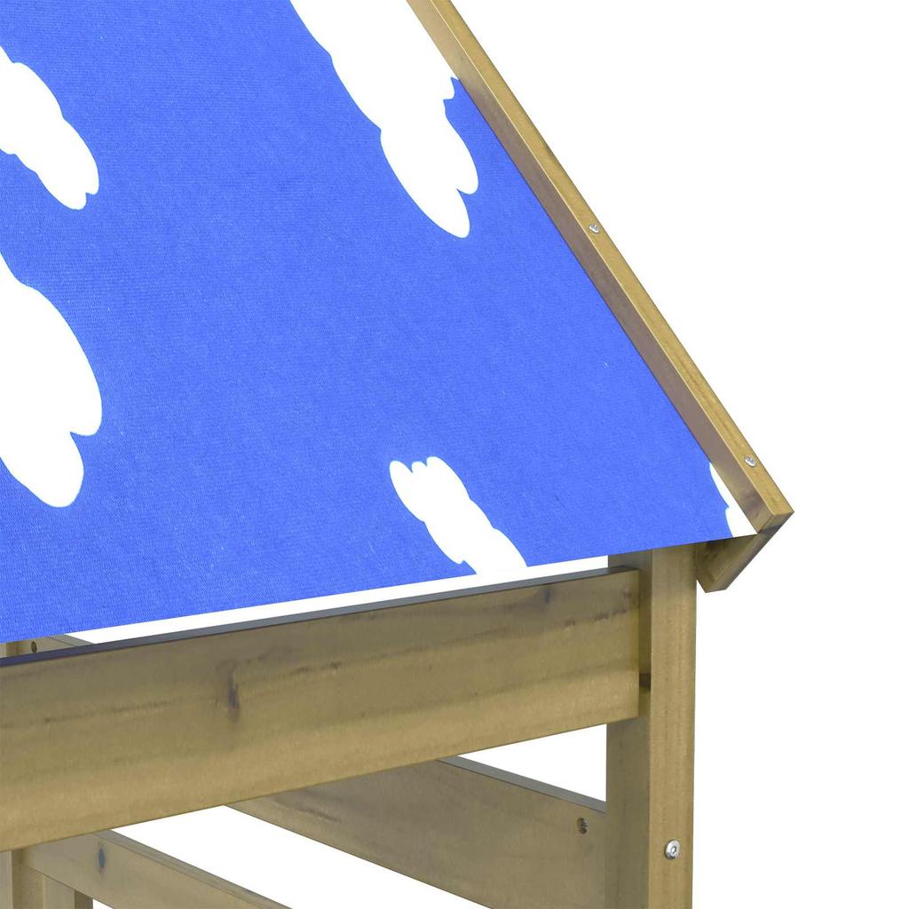 Play Tower Brown 52.5 x 85 x 265 cm Solid Impregnated Wood