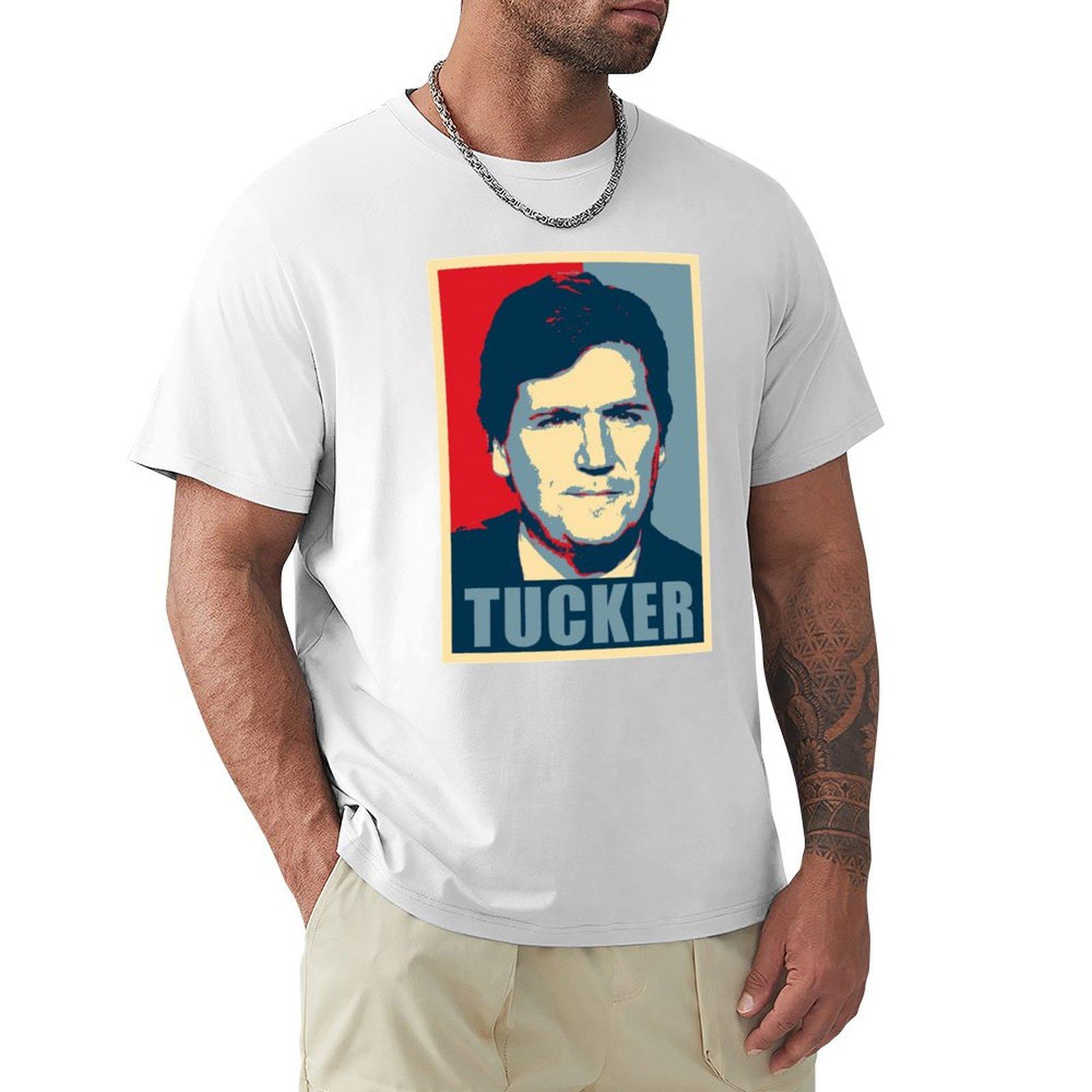 Tucker Carlson Hope Tshirt Casual Basic Street Style Tshirt S