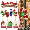 Glowing Light Santa Claus Hanging Ornament Singing Santa Claus Ornament  Home Holiday Decor