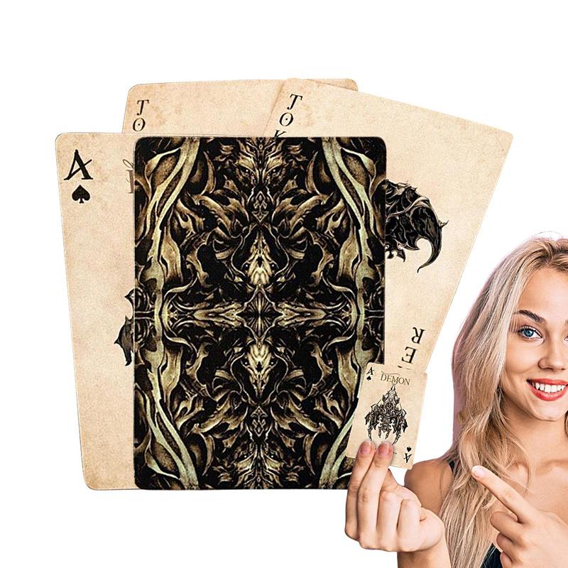 

Poker Game Deck Creative Exquisite Devil s Eye Funny Poker Cards Board Game Unique Clear Pattern Poker Deck Playing Cards CN