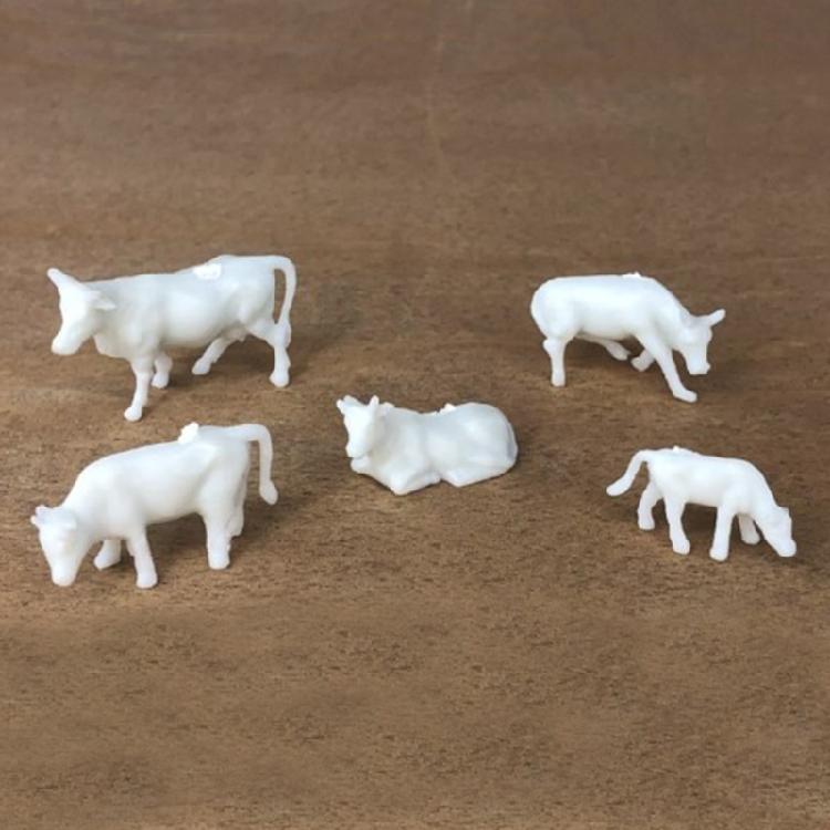 Enhances Miniature World 1/87 Scale DIY Resins Farm Scene Figures, Realistic Detailing for Collectors