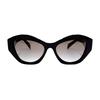 Prada Fashion Runway Series Geometric Design Holiday Travel Sunglasses SPR07Y F Women sunglasses Black SPR07Y-F-1AB-0A7