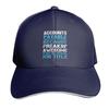 Accounts Payable  Freaking Awesome Baseball Cap Designer Hat Sun Hat For Children Dropshipping Bobble Hat Unisex Caps Womens
