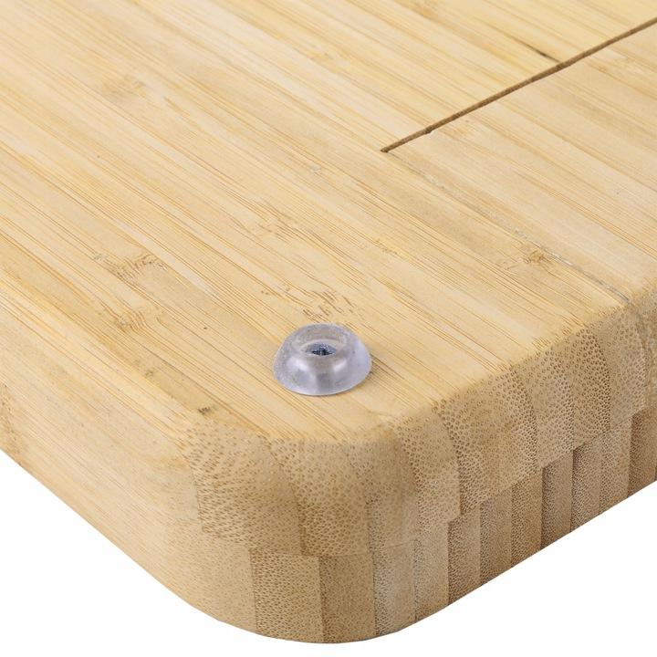 Cheese cutting board, serving snacks, cake stand, bamboo knives