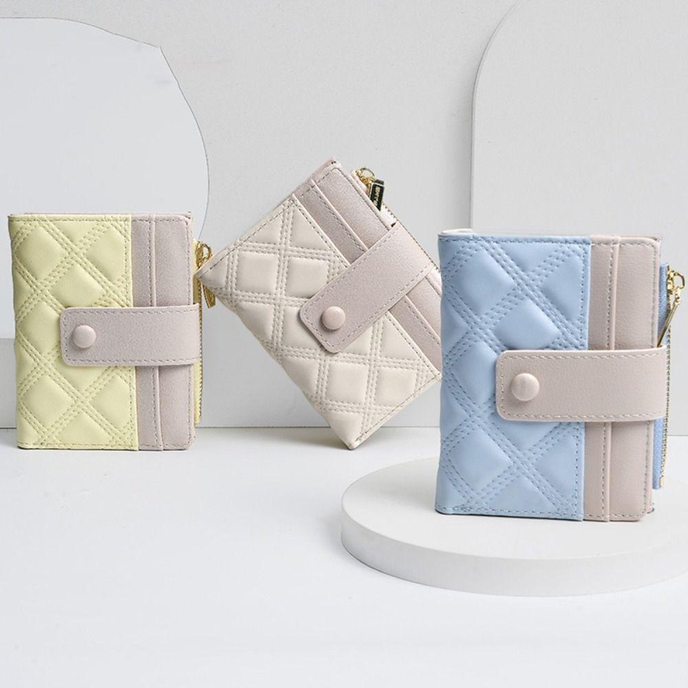 Zipper Cute Pocket Purses Portable Card Holder Storage Bag Folding Coin Purse  Girls