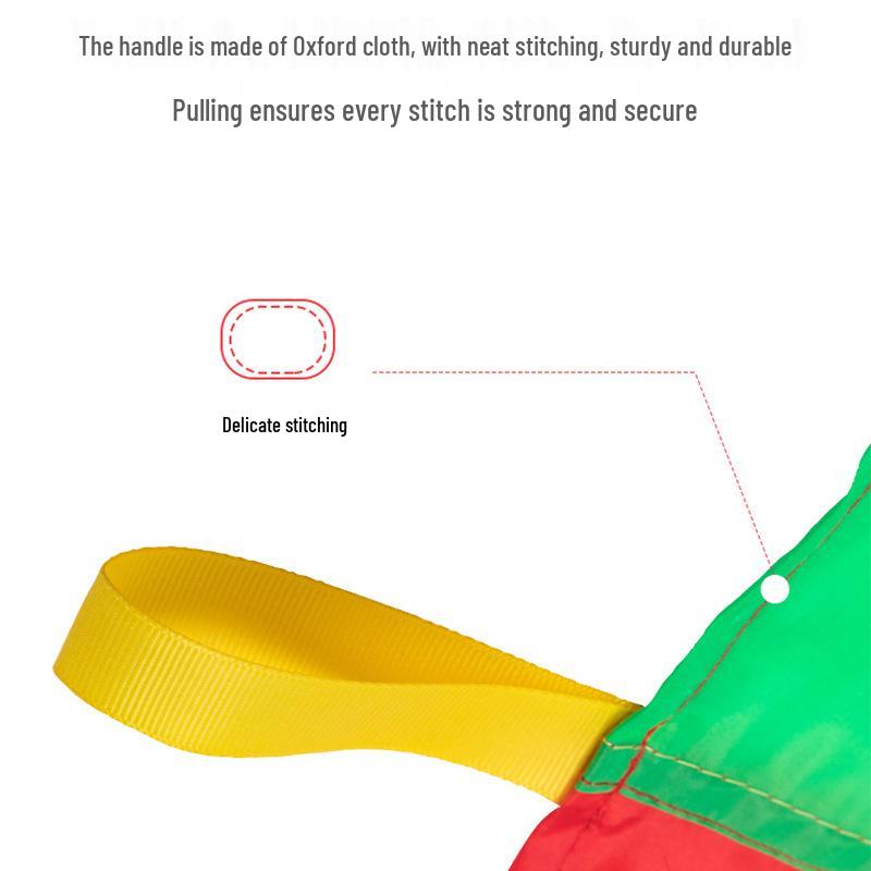 Rainbow Parachute for Kids: Early Education & Sensory Training Tool, Outdoor Game & Fitness Equipment