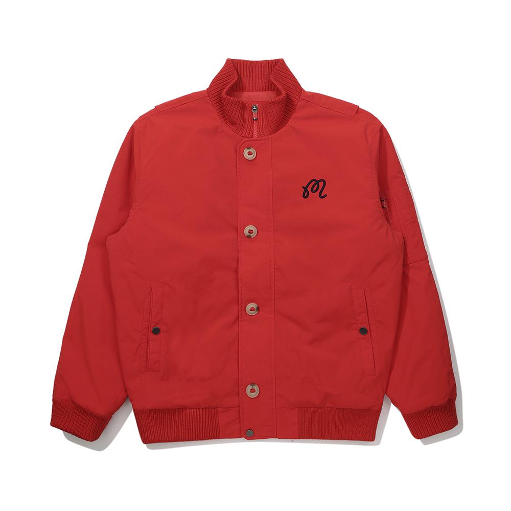 Malbon Golf M Button Padded Jacket Red (Man)