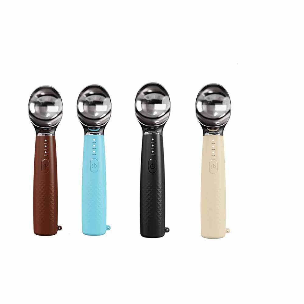 Vodotěsná elektrická naběračka na zmrzlinu USB dobíjecí naběračka na zmrzlinu Servírování zmrzliny