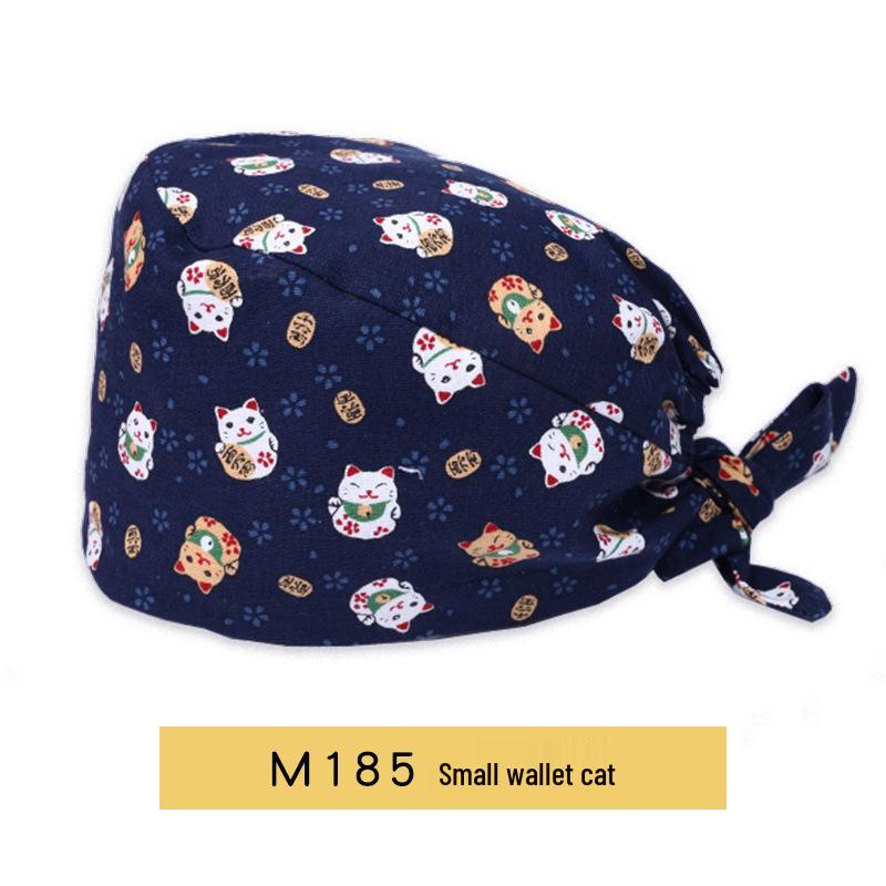 Operationsmössa för män och kvinnor – Ren bomull, Idealisk för tandsköterskor och läkare på operationssalar