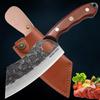 Kitchen Cleaver Forged Butcher Knife Peeling Boning Knife Slicing Sharp Chef Meat Fish Cutting Cooking Tools with Cover