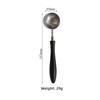 Stainless Steel Long Coffee Scoop Spoon Wood Handle Measuring Spoon Tea Scoop Spoon  Kitchen Tool