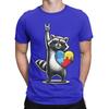 aAutism Racoon Rock On Tism Unisex Unisex Kids Funny Graphic 100 Cotton TShirt aAutism Racoon Tops Tees For Unisex