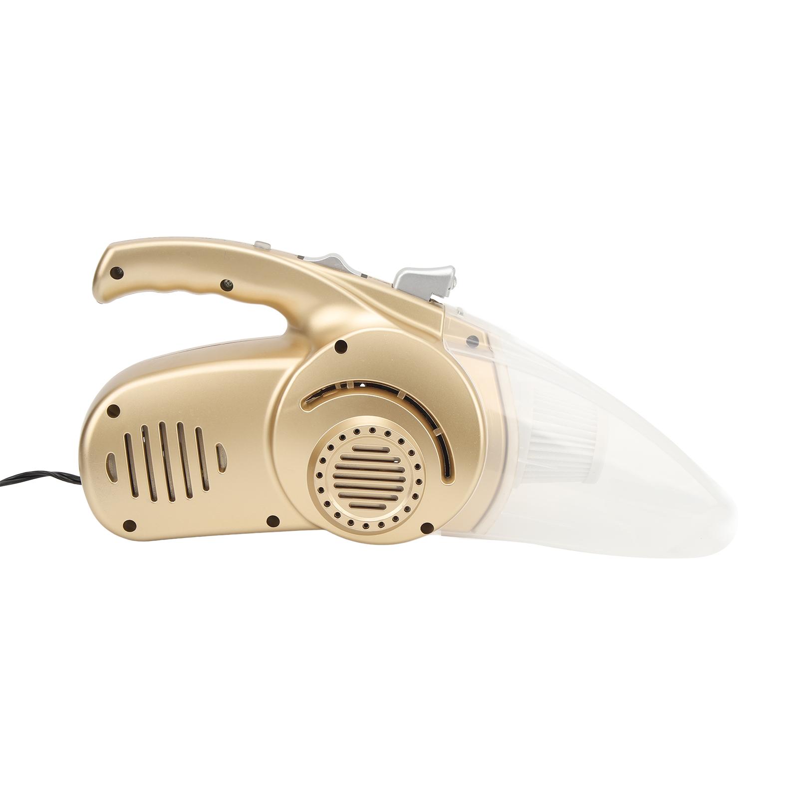

Car Vacuum Cleaner Small Handheld Portable Car Vacuum Deep Cleaning with Inflator Function Light for Car Home Office