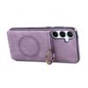 For Samsung Galaxy A56 5G Case Card Holder Kickstand Leather + TPU Phone Cover with Ring Holder