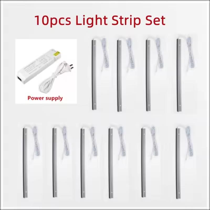 Customized LED Cabinet Lamp Invisible 45 Degree Oblique Illumination 12V For Kitchen Bedroom Wardrobe Cabinet Layer Shelf Light