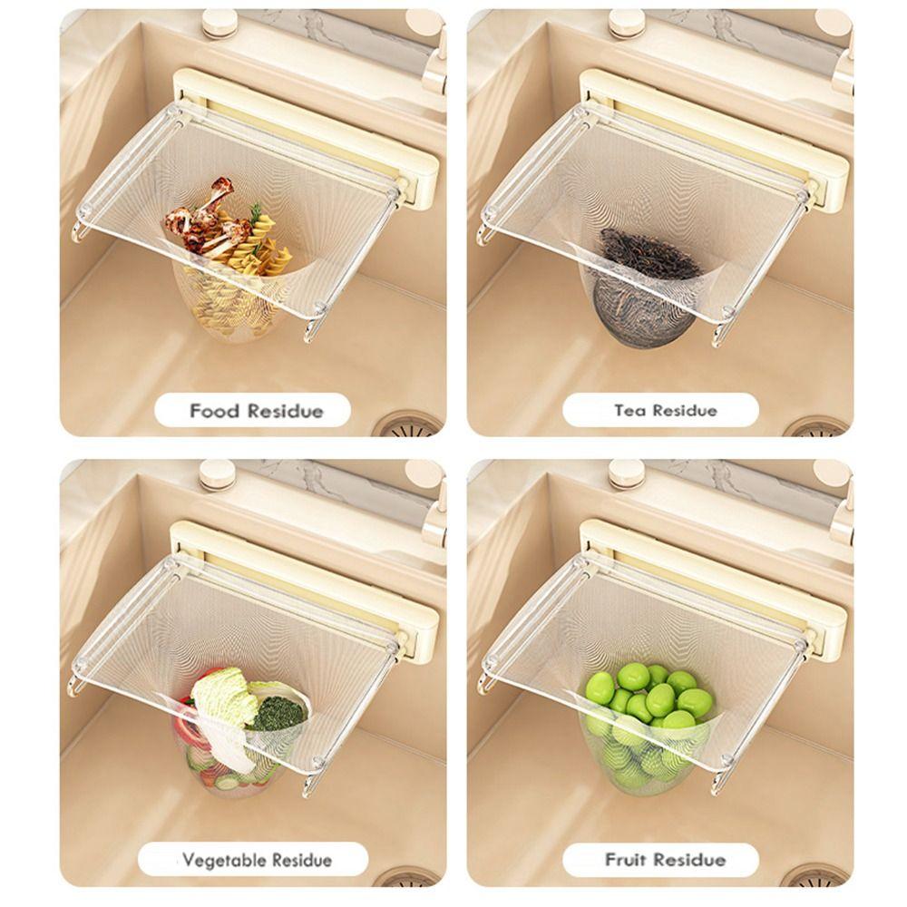 Strong Load-Bearing Kitchen Sink Filter Rack Sink Food Catcher Shelf Food Scraps Filtering