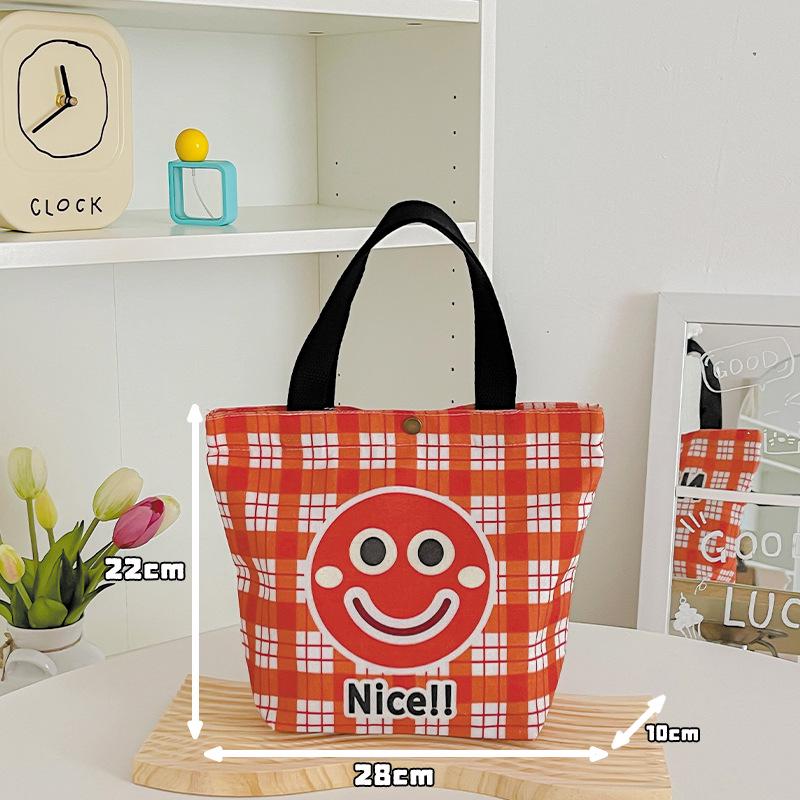 Adorable Kitty Canvas Tote Bag - Perfect for Students and Women