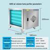 Commercial Eco-friendly Stainless Steel Smokeless Barbecue Kitchen Fume Purifier