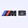 Black Rear Tail Logo Sticker for BMW M1-M6 Models
