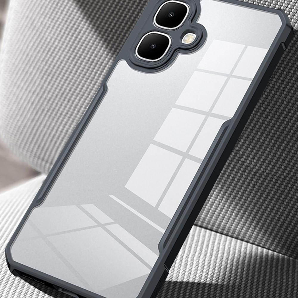 XUNDD For Infinix Smart 10 Case Dropproof TPU+Acrylic Clear Back Phone Cover