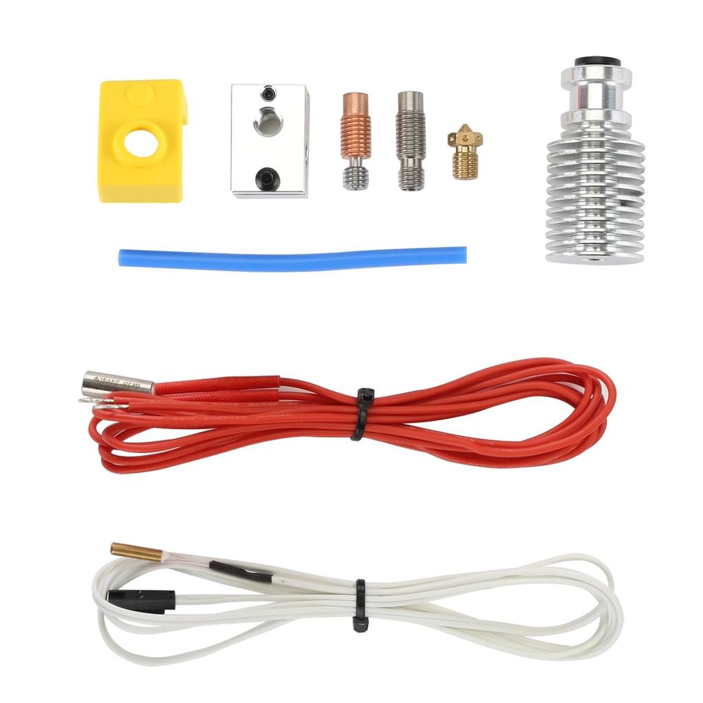 FYSETC Prus I3 Hotend MK3S+ J-Head Extruder Kit 24V 40W for 1.75mm Direct Filament Compatible with Prus I3 MK3/MK3S/MK3S+ and Other E3 V6 Remote