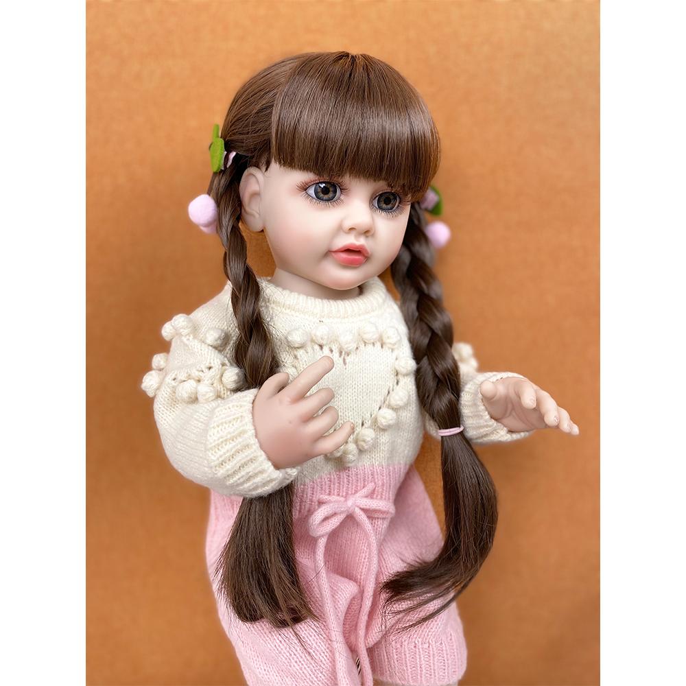 55 см мягкие силиконовые куклы для тела — фото 3