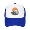 Sunrise Sun Mountain Pool Party Mesh Baseball Caps For Womens  Highend FeUnisex Beach Sunscreen Hats Hip Hop Trucker Cap
