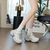 Dad shoes girl ins2026 spring and autumn platform-soled sports single shoes mesh versatile height-increasing casual shoes