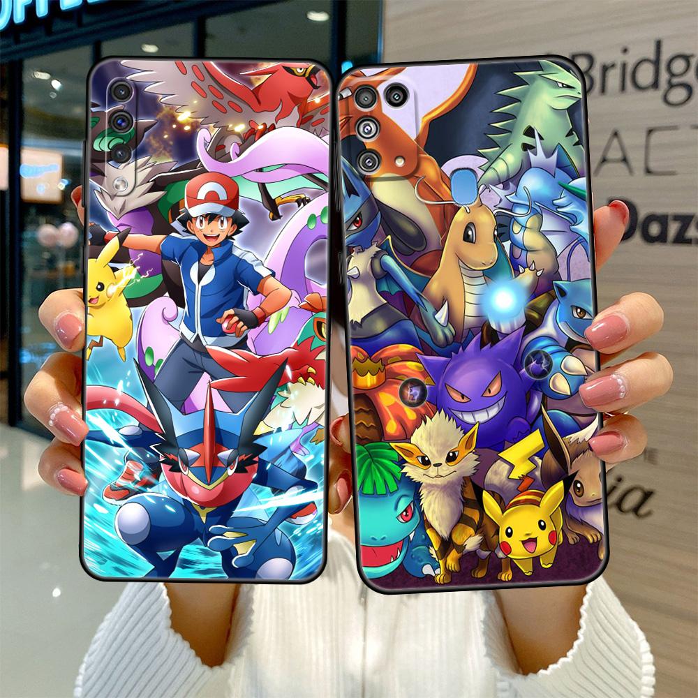 Funda For Samsung Galaxy Note 20 Ultra 10 Plus Lite A50 A70 A30 Soft Phone Case A20 A20e A40 A10 A10e 9 8 Cover Hot Pokemon Game