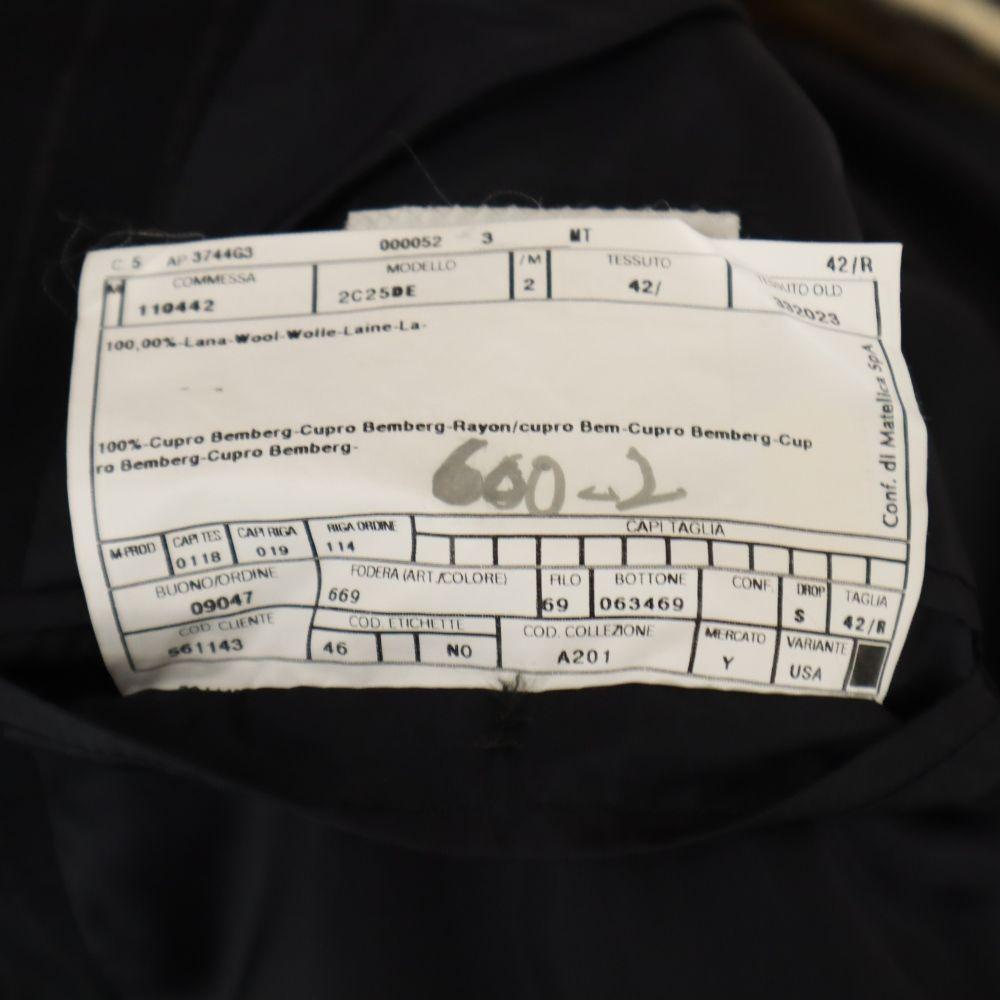 Armani Wool Tailored Jacket 42 Navy Men's Used