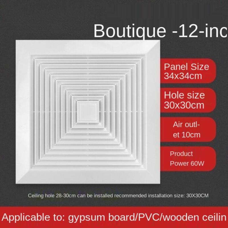 Husholdnings Stille Integrert Takavtrekksvifte Kjøkken Baderom Ventilator Toalett Takventilasjonsvifte