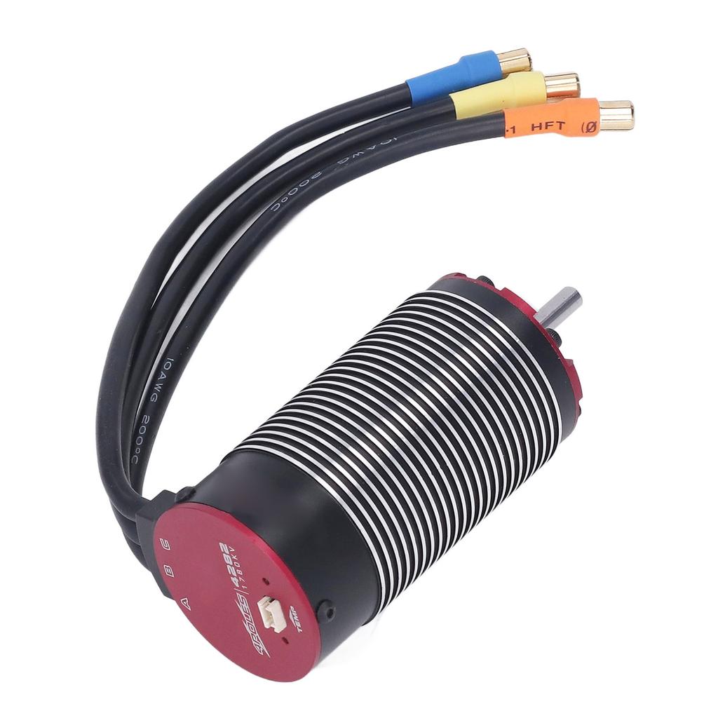 4282 1780KV V2 RC Sensorless Brushless Motor 4 Poles Rotor Replacement RC Car Motor with