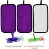 3 Pack Reusable Mop Pads for Swiffer Wet Jet Mops Pad Refills Microfiber Wet Dry Use Replacement Cloth Cleaning Accessories
