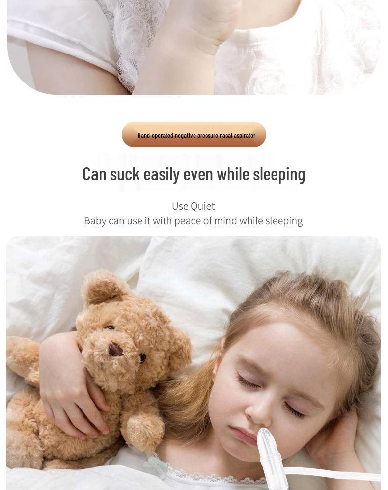 Dual-Certified Infant Nasal Aspirator for Congestion Relief