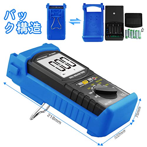 Digital Insulation Resistance Meter, AP-6688B, Ground Resistance Meter, 1999 Count, 5000V Voltage Measurement, 200G Ohm Insulation Resistance Meter, F