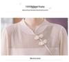Mom's Spring Fashion Long-Sleeve Knit Top Set for Middle-Aged & Elderly Women