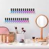 Acrylic Nail Polish Rack Wall Mounted Lipstick Nail Polish Bottle Holder Organizer Nail Paint Display Stand Shelf With Screws